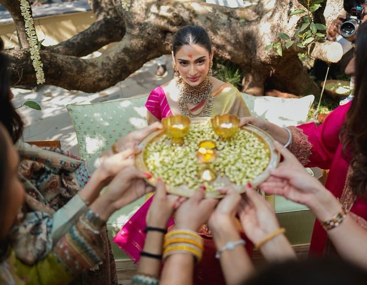 athiya-shetty-kl-rahul haldi 8