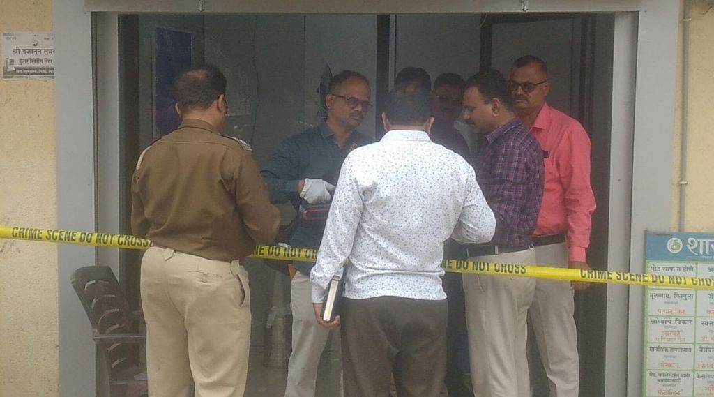 atm robbery in akola