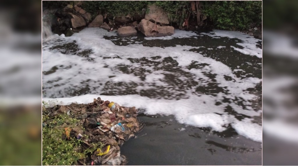 Increase in pollution of Ulhas River
