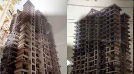 कल्याणमधील गौरीपाडा येथील १२ अधिकृत माळ्यांवर सहा बेकायदा माळे बांधण्यात आले आहेत.
(फोटो सौजन्य- लोकसत्ता  कल्याणमधील गौरीपाडा येथील १२ अधिकृत माळ्यांवर सहा बेकायदा माळे बांधण्यात आले आहेत.
(फोटो सौजन्य- लोकसत्ता