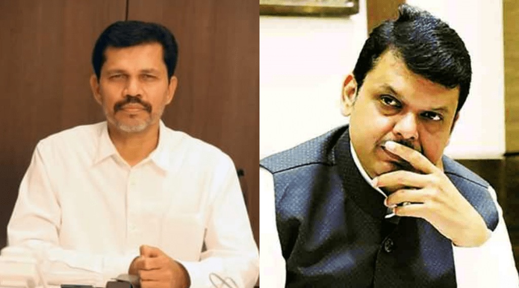 MLA Kapil Patil taunts Devendra Fadnavis over decision to stop old pension among teachers MLA Kapil Patil taunts Devendra Fadnavis over decision to stop old pension among teachers