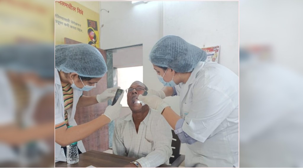 Oral health screening of commercial drivers in Thane city