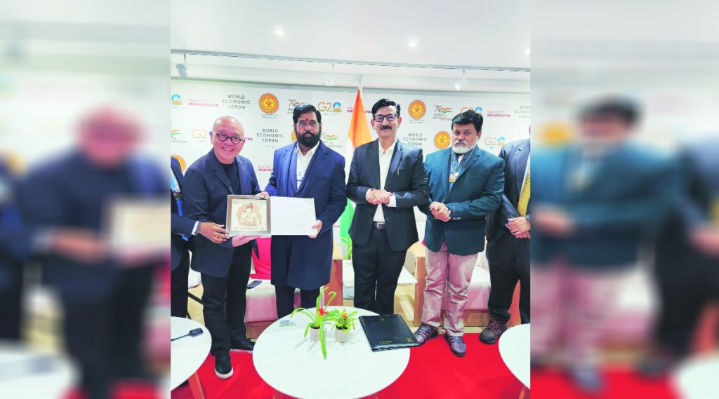eknath shinde davos world economic forum