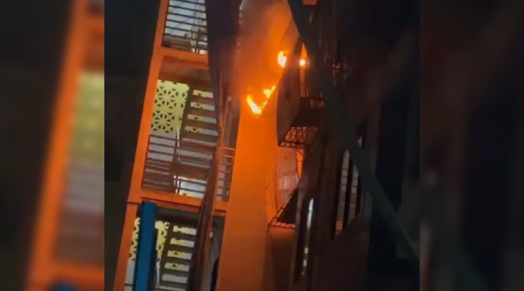 fire in kalyan