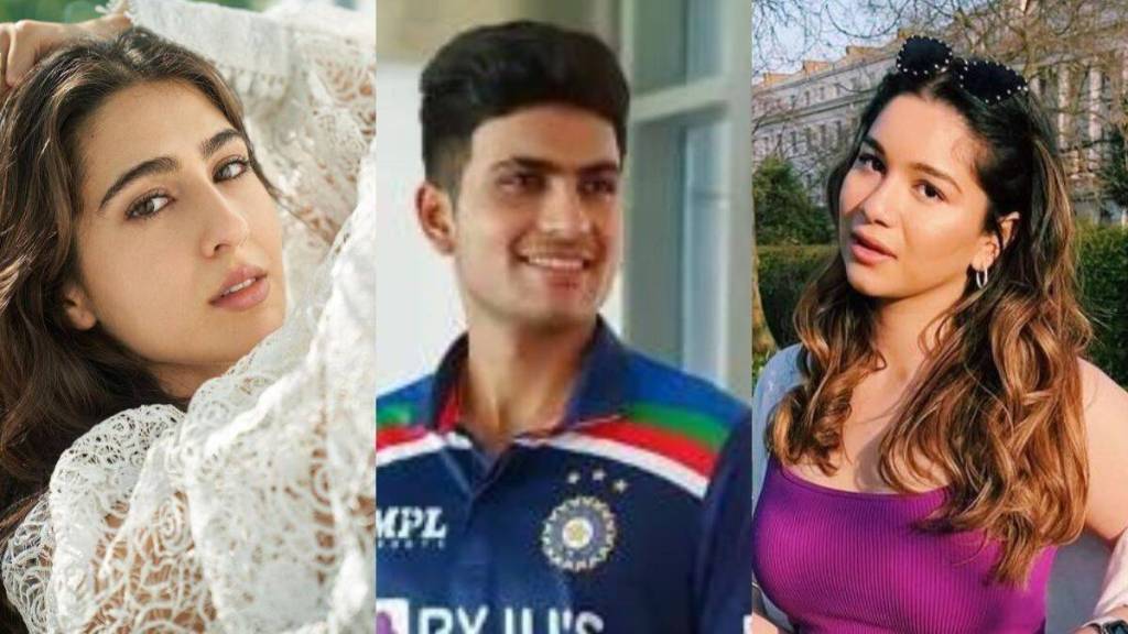 Naughty fans shouted Sara Sara on the field to tease Shubman Gill video went viral Naughty fans shouted Sara Sara on the field to tease Shubman Gill video went viral