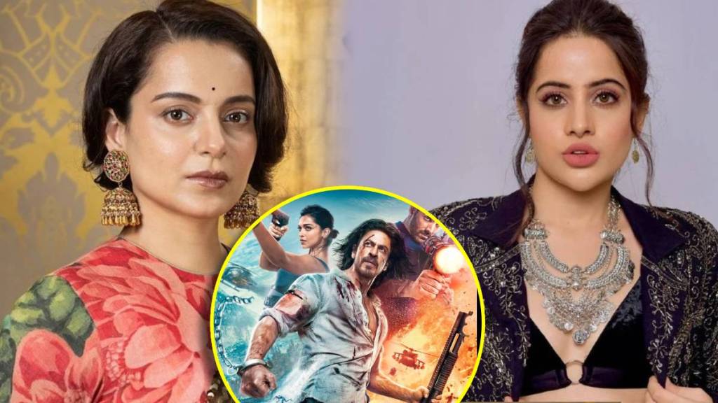 kangana ranaut and urfi javed twitter war over pathaan
