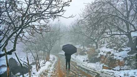 snowfall in the mountains increased the cold in jammu and kashmir snowfall in the mountains increased the cold in jammu and kashmir