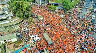 massive jan aakrosh morcha against love jihad in mumbai