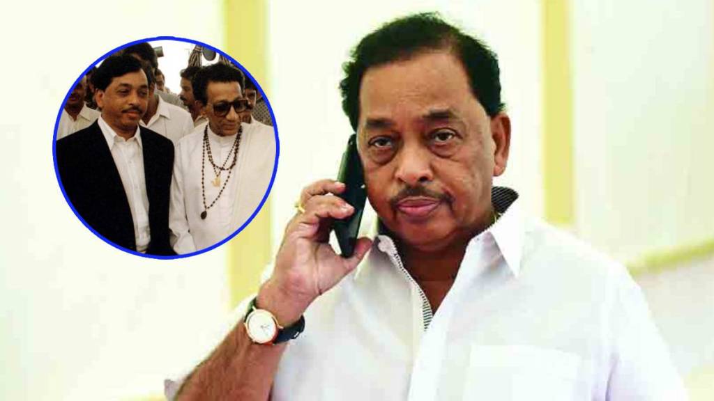 narayan rane and balasaheb thackeray