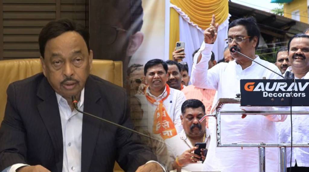 narayan rane vinayak raut
