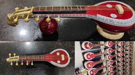g20 to get saraswati veena musical instrument
