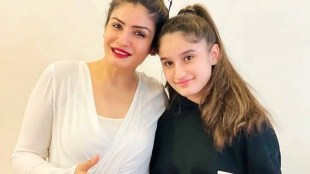raveena tondon with daughter rasha thadani