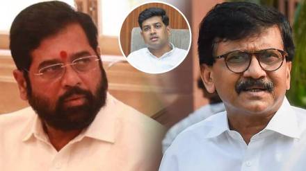sanjay raut eknath shinde shrikant shinde