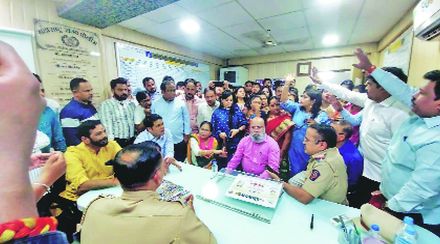 shinde group bjp fight shinde group bjp fight