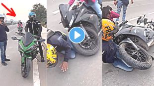 sports bike accident viral video