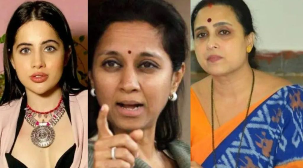 Urfi Javed Chitra Wagh Urfi Javed Chitra Wagh