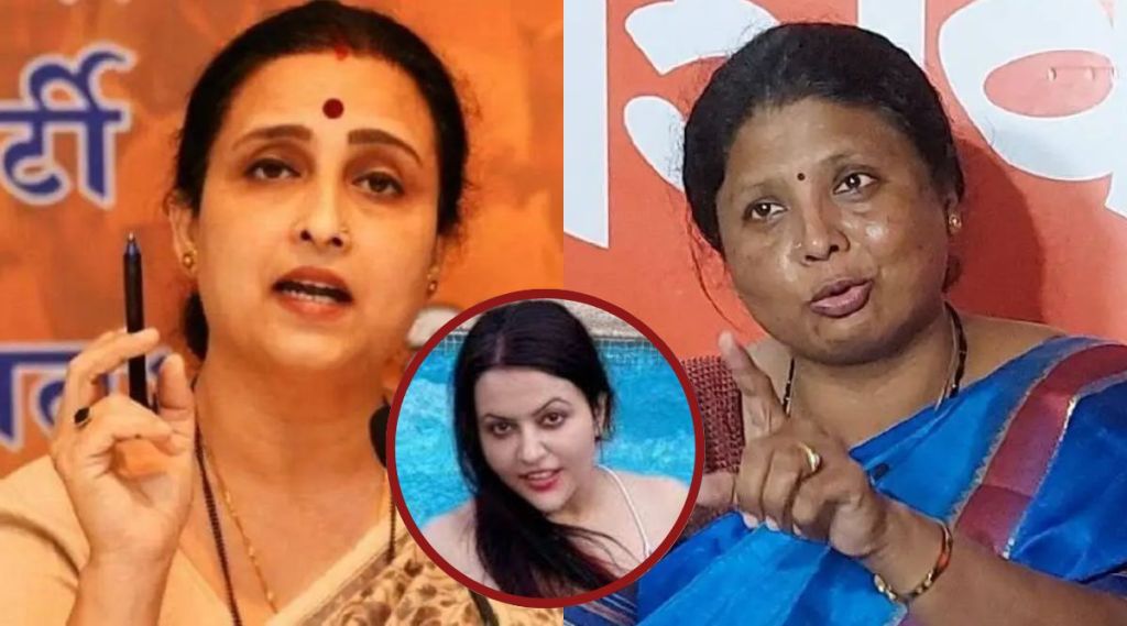 sushma andhare on chitra wagh uorfi javed amruta fadnavis