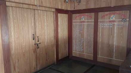 thane municipal corporation locked offices of former municipal officials