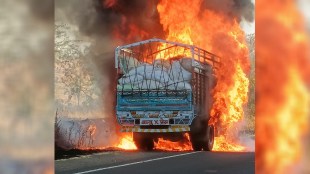 truck in fire