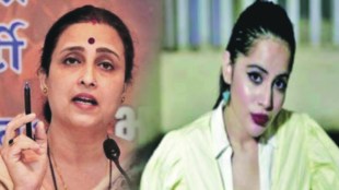 Chitra Wagh and Urfi Javed