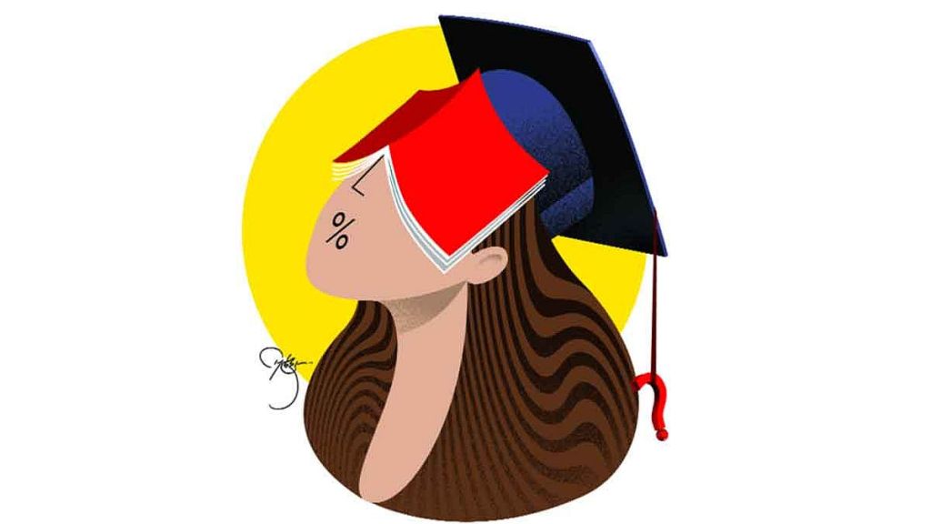 womens grauate degree