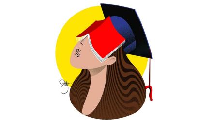 womens grauate degree