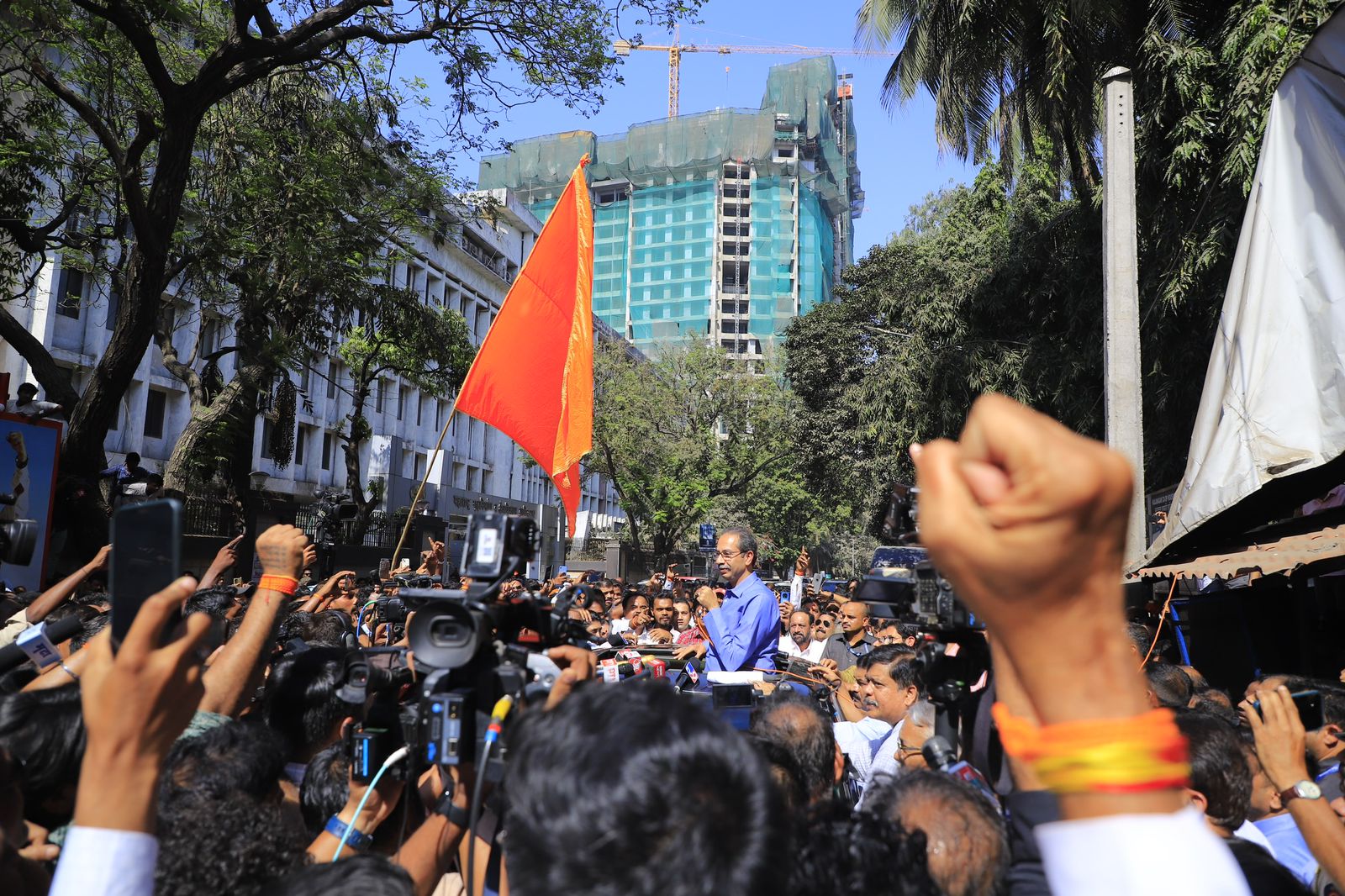 uddhav thackeray speech on car