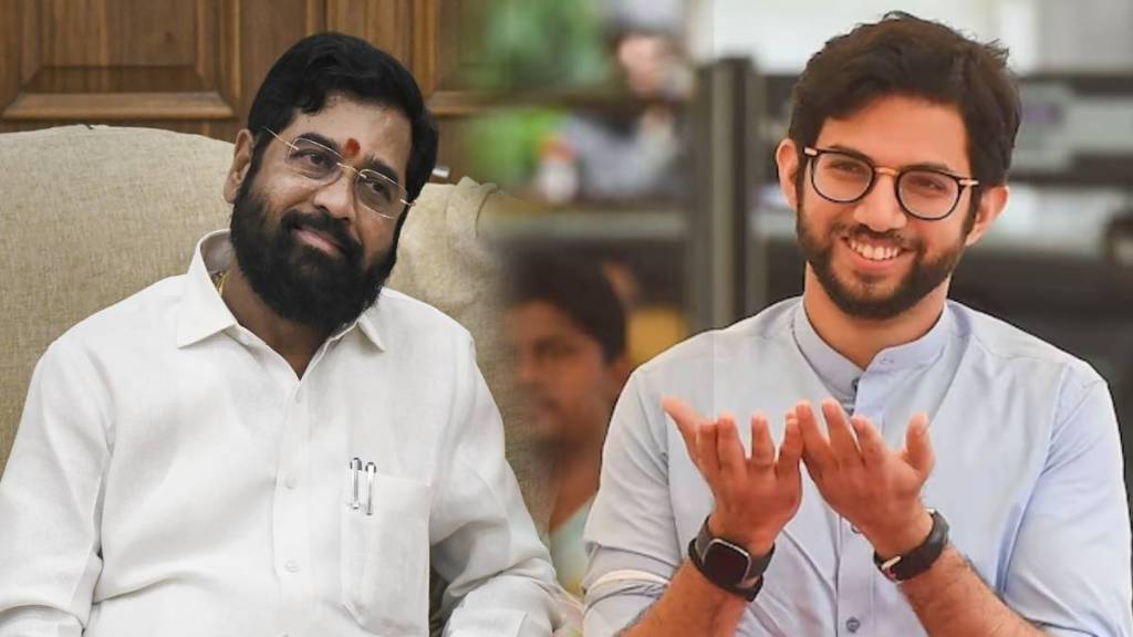 Aditya thackeray wishesh to Eknath Shinde
