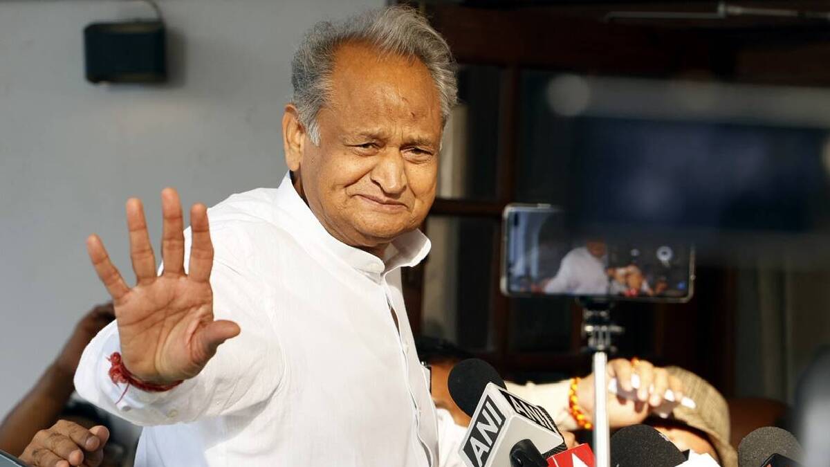ashok gehlot budget speech