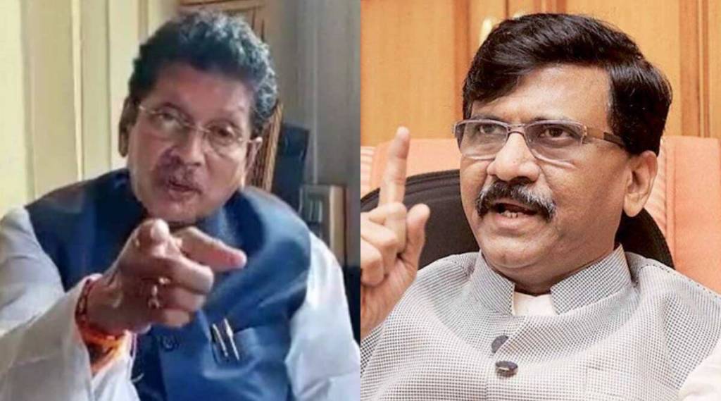 deepak kesarkar replied to sanjay raut