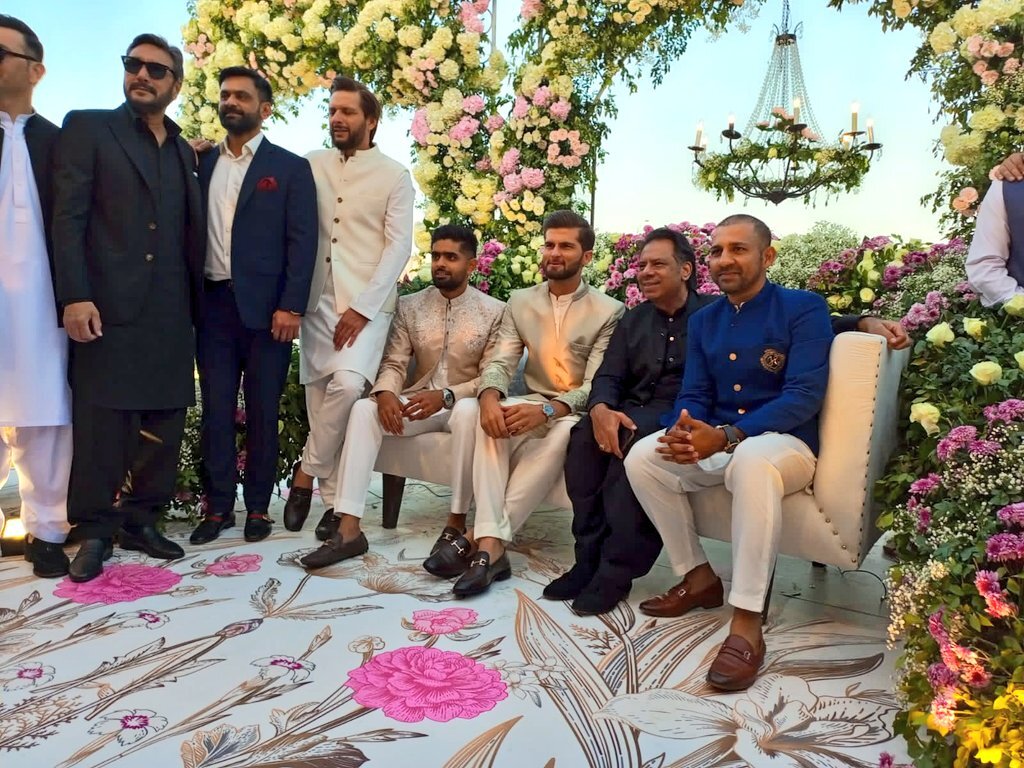 Shaheen Shah Afridi Married Daughter Ansha See Wedding Photos 