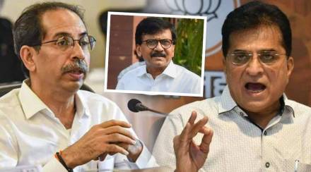 Kirit Somaiya Uddhav Thackeray Kirit Somaiya Uddhav Thackeray