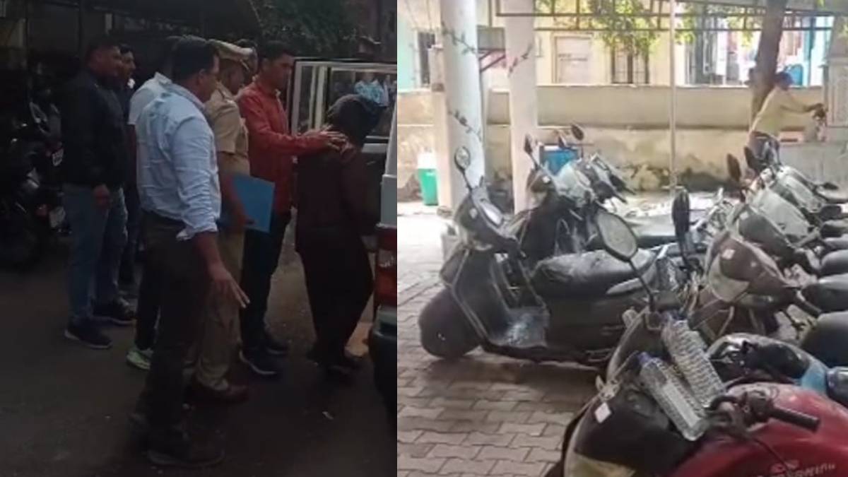 two wheeler thief arrested by police in navi mumbai ssb 93