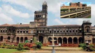 Pune University flyover