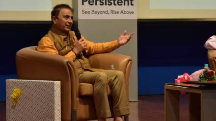 Sunil Gavaskar in nagpur