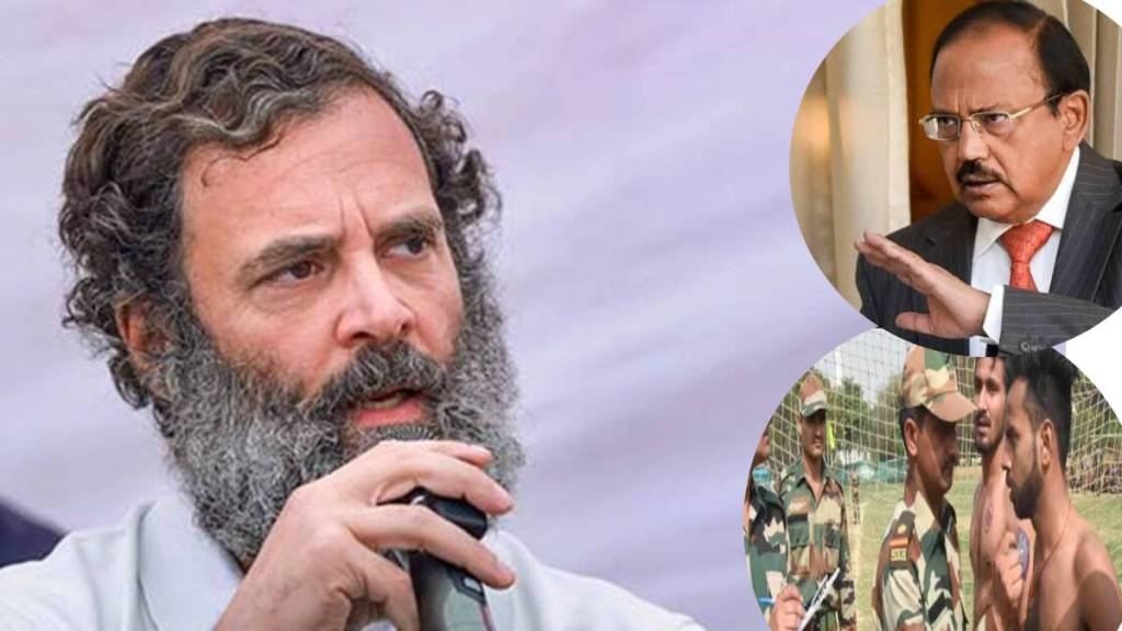 Rahul gandhi on Agniveer scheme