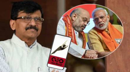 sanjay raut claim on Pegasus