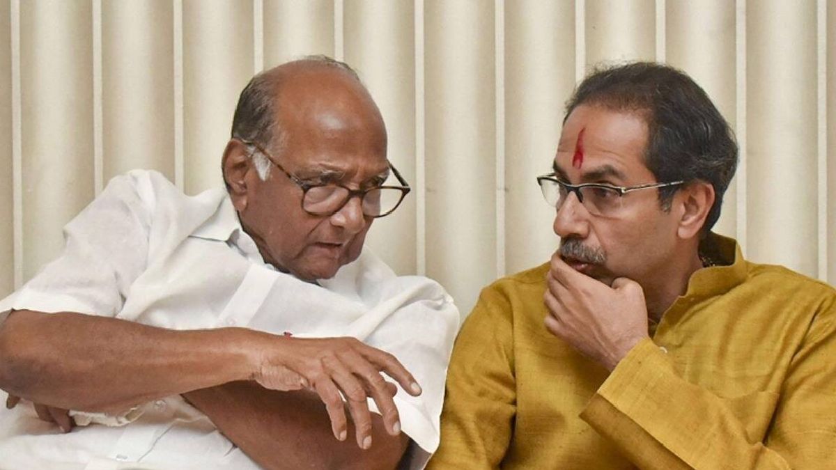 Sharad Pawar and Uddhav Thackeray