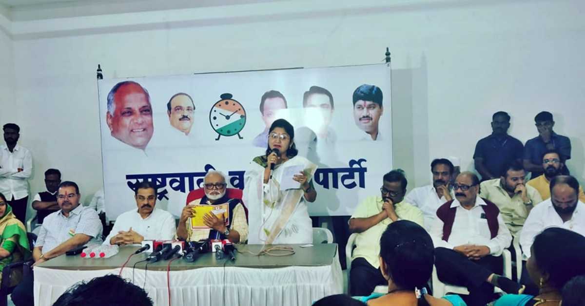 जळगाव, धुळे, नंदूरबार, अहमदनगर किंवा नाशिकमध्ये प्रत्येक ठिकाणी मी पोहचण्याआधी महाविकासआघाडीचे नेतेमंडळी हजर होते - शुभांगी पाटील
