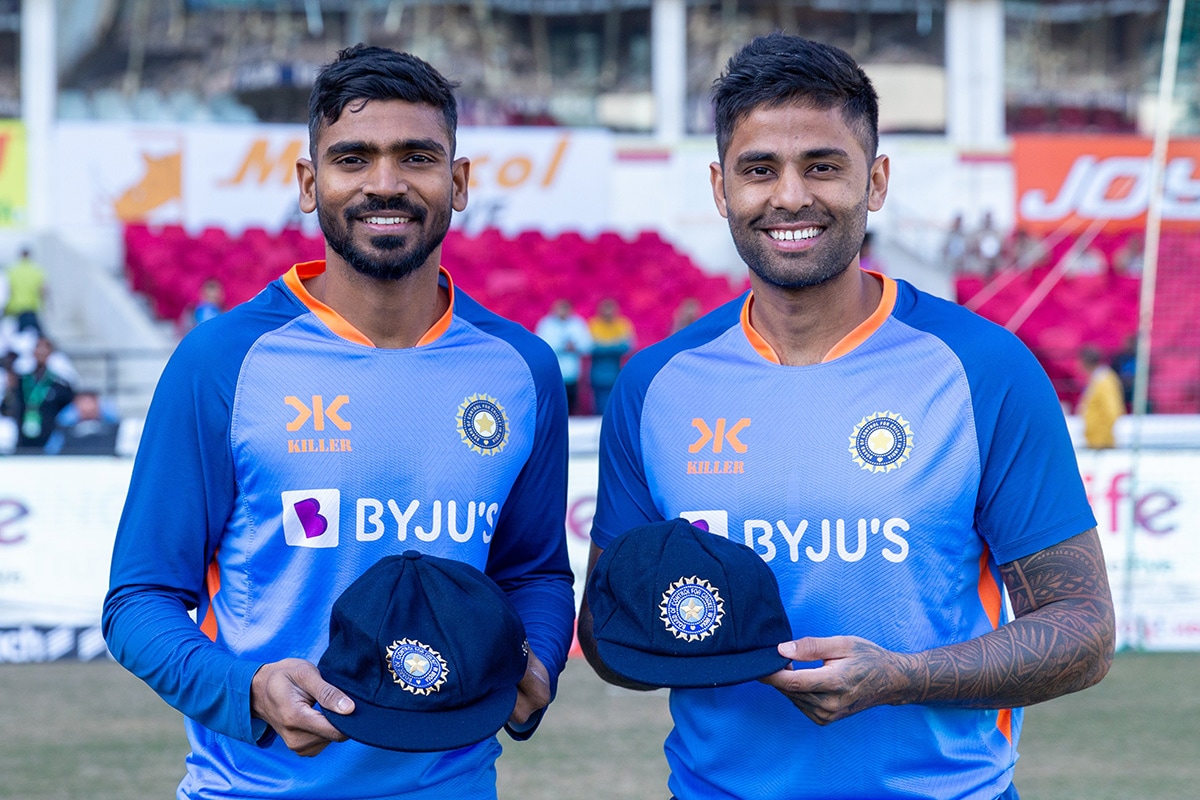 IND vs AUS 1st Test: Suryakumar Yadav-KS Bharat debut India's Test squad A special appreciation ceremony was attended by family 