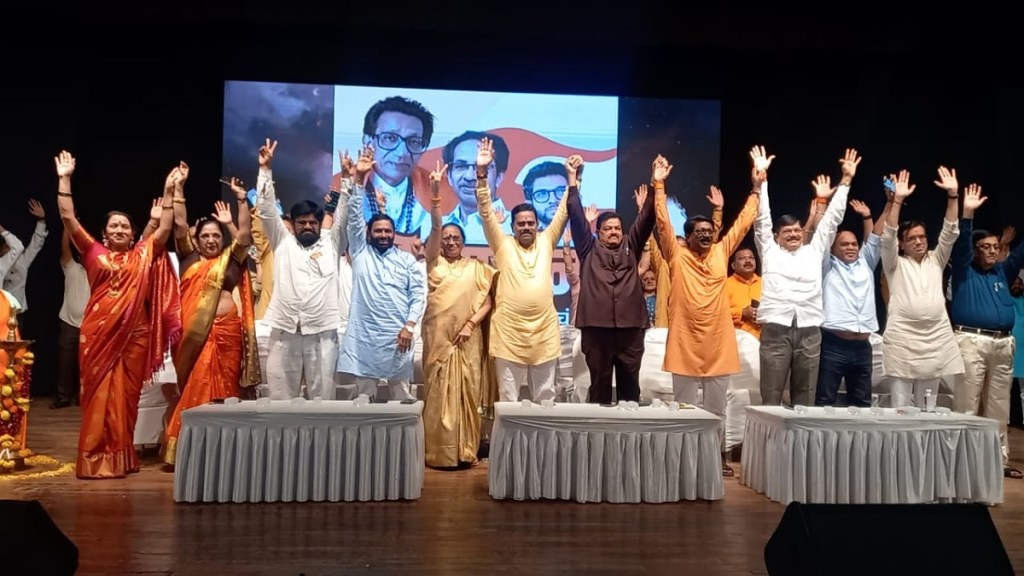 Kedar Dighe on eknath shinde