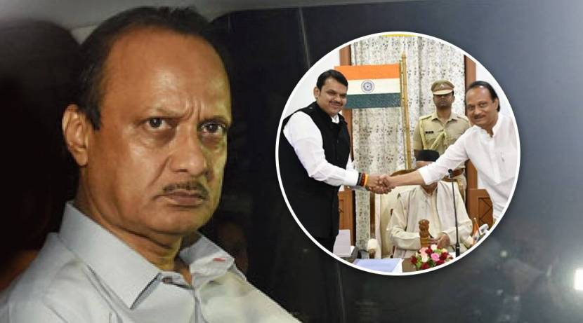 devendra fadnavis and ajit pawar morning oath
