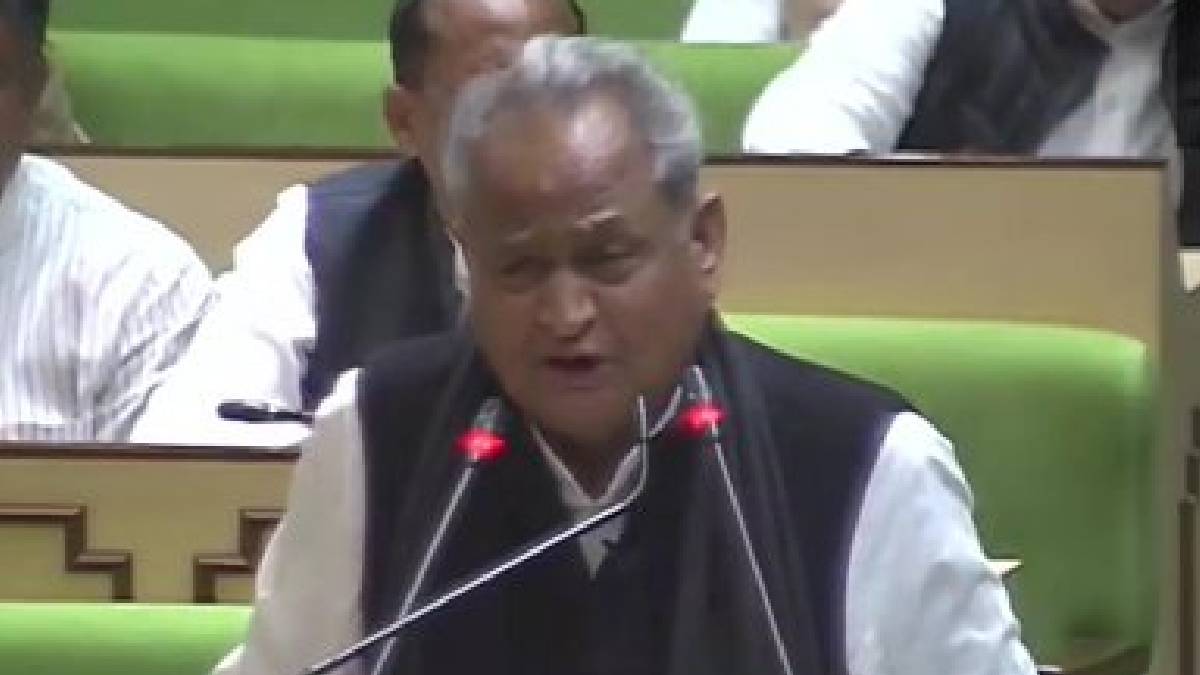 ashok gehlot budget speech