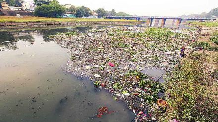 lekh river pollution