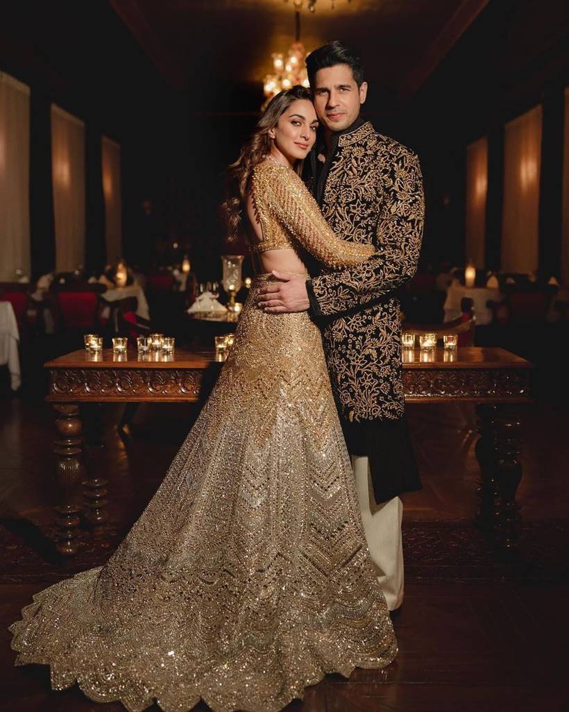 Sidharth Malhotra Kiara Advani sangeet photos