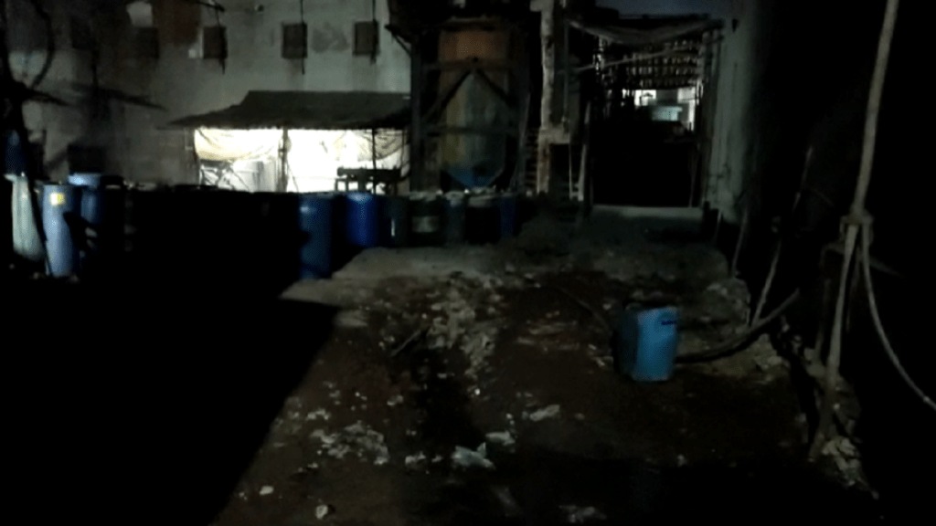 Gas leak at Indiranagar navi mumbai