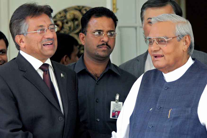 parvez musharraf and atal bihari vajpayee