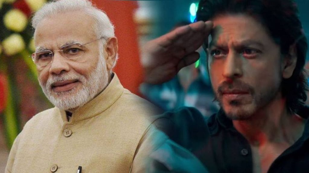 shahrukh khan pathaan narendra modi