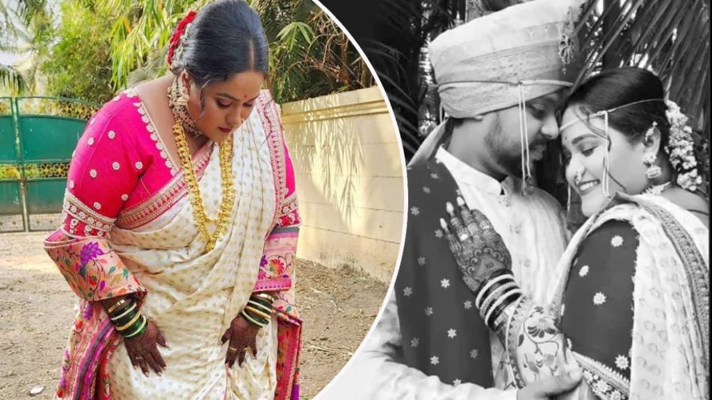 vanita kharat wedding