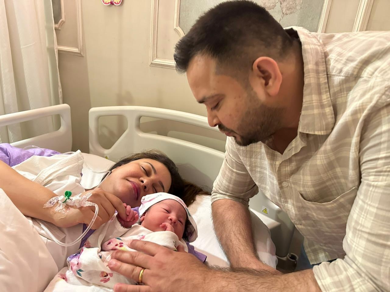 Tejashwi Yadav Baby photo